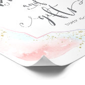 「本と贈り物」サイン、ピンク・ブルー・ジェンダーが登場 ポスター (角)