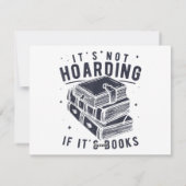 本なら片付け過ぎじゃない！読書好きのためのギフト シーズンカード (裏面)