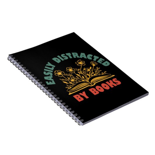 本におもしろい気を取られる読書家 ノートブック (右側)