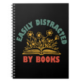 本におもしろい気を取られる読書家 ノートブック (正面)