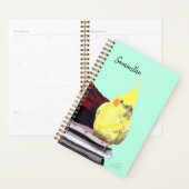 本にとりつくリアリスティック・コクタイル・バ絵画ード プランナー手帳 (ディスプレー)