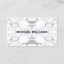 本にマッチしたはっきりした大理石のパターン 名刺
