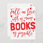 本に対する愛情の秋 ポストカード (正面/裏面)