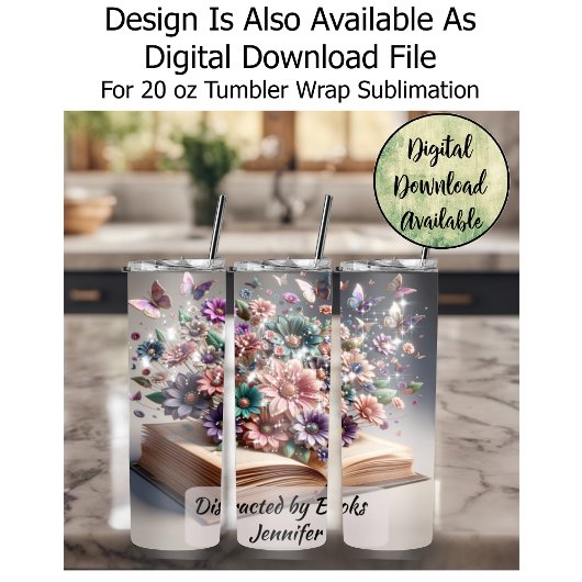 本に気を取られる ポスター