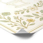 本に署名して | Baby Showerライブラリの構築 ポスター (角)