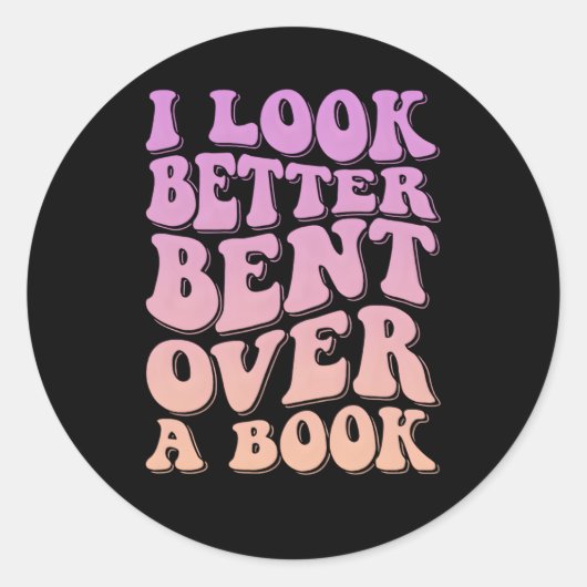 本に腰を入れたほうが好い ラウンドシール (正面)