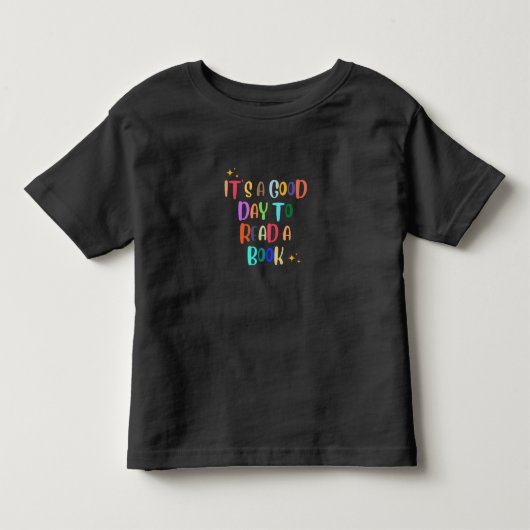 本に良い日だ読よ- Book Lover Tee トドラーTシャツ (正面)