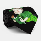 本のあるアイルランドのレプレシャン ネクタイ (ロール)