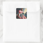 本のあるダンテ – 煉獄 スクエアシール (バッグ)