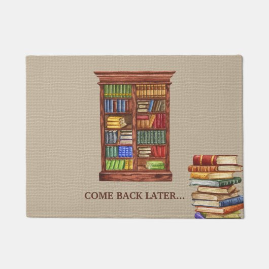 本のおもしろい恋人の書式  ドアマット (正面)