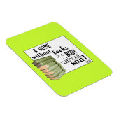 本のない家=魂のない体 マグネット (右側)