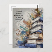 本のない部屋 ポストカード (正面/裏面)