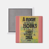 本のない部屋 マグネット (正面/裏面)