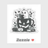 本のようなハロウィーン シール (シート)