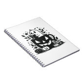 本のようなハロウィーン ノートブック (右側)