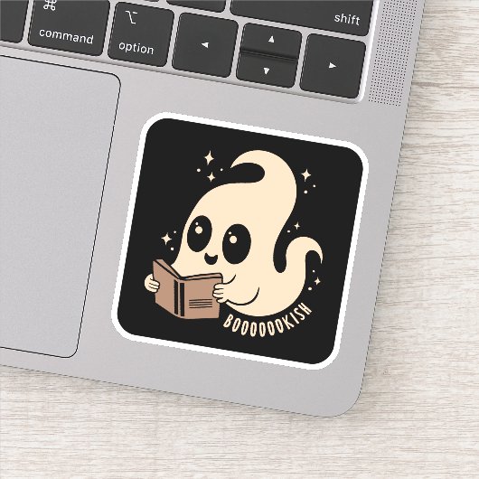 本のような幽霊 シール (詳細)