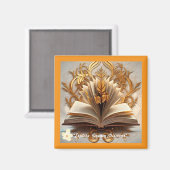 本のような生活 マグネット (正面/裏面)