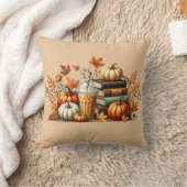 本のような秋 クッション (ブランケット)