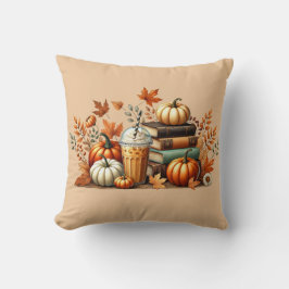 本のような秋 クッション