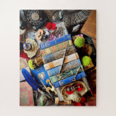 本のような美しい ジグソーパズル (縦)