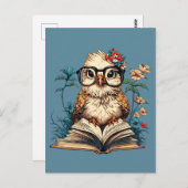 本のような鳥 ポストカード (正面/裏面)