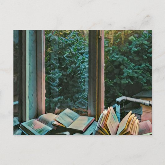 本のアートギフト ポストカード (正面)