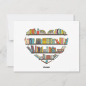 本のカッコいい男性読女性ブックラバーリテラシーL シーズンカード (裏面)