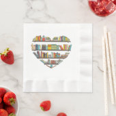 本のカッコいい男性読女性ブックラバーリテラシーL 縁ありランチョンナプキン (インサイチュ)