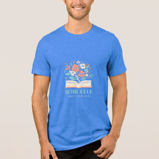 本のクラブ フラワーTシャツ 読書好きへのギフト トライブレンドTシャツ