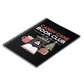 本のクリスマスキャンディーキーブッククラブブック ノートブック (左側)