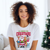 本のクリスマスブッククラブシャツ Tシャツ