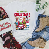 本のクリスマスブッククラブシャツ Tシャツ