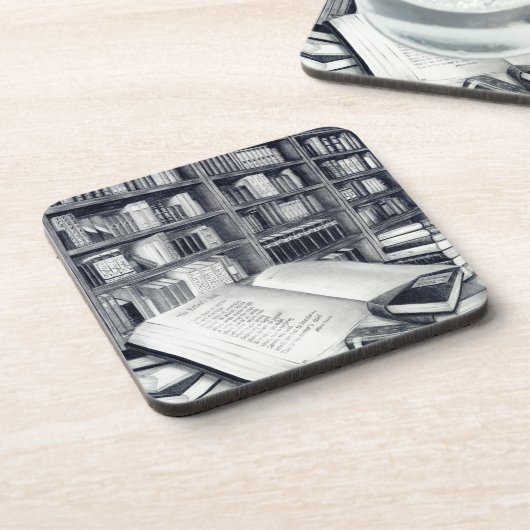 本のコースター コースター (左側)