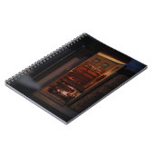 本のジオラマ読 – ベッドの中 ノートブック (左側)