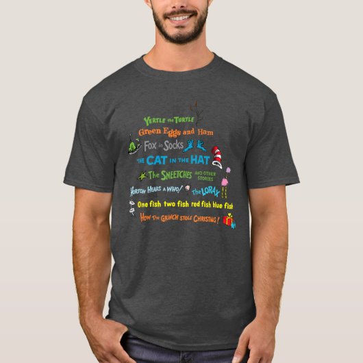 本のタイトル Tシャツ (正面)