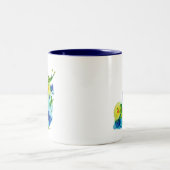 本のダイバーのマグ ツートーンマグカップ (中央)