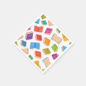 本のデザイン スタンダードカクテルナプキン (角)
