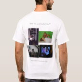 本のトレーラー Tシャツ (裏面)