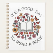 本のフローラ読トートバッグに良い日 プランナー手帳 (正面)