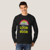 本のブックワームの作家 Tシャツ (正面フル)