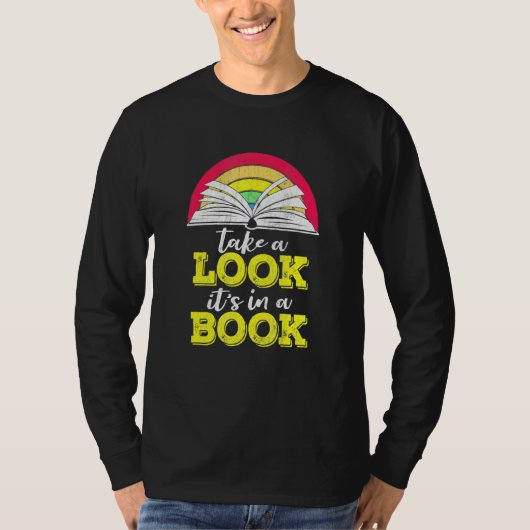 本のブックワームの作家 Tシャツ (正面)