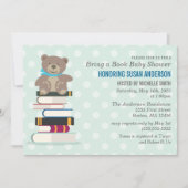 本のベビーシャワーを持って来る招待状 招待状 (正面)