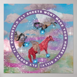 本のページからフライブーツ ポスター