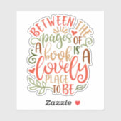 本のページ間のアイディア シール (シート)