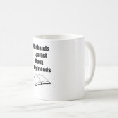 本のボーイフレンドに対する夫 コーヒーマグカップ (正面右)