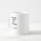 本のボーイフレンドに対する夫 コーヒーマグカップ (正面左)