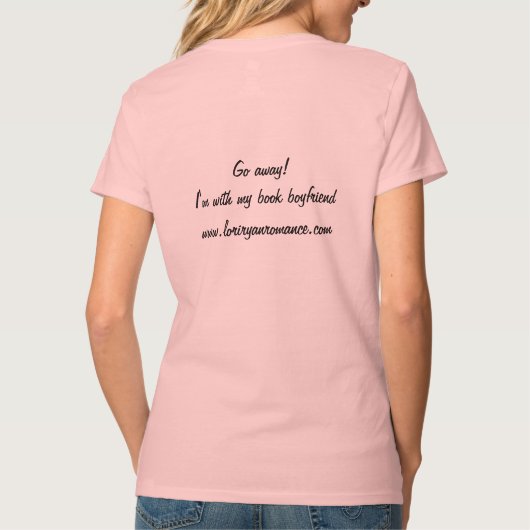 本のボーイフレンドのTシャツXL Tシャツ (裏面)