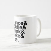 本のボーイフレンド-バンスエディーハンクルークリー コーヒーマグカップ (正面右)