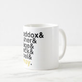 本のボーイフレンド- Maddoxのアセルのおりの小川のアクセルの動揺 コーヒーマグカップ (正面右)