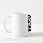 本のボーイフレンドGideon、Kellan、Travis、Remyの突進 コーヒーマグカップ (左)